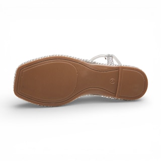 Foto 3 | Foto 3 | Sandalias Golden Shoes 0220 Plata Casual Mujer