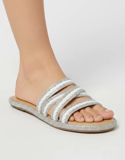 Foto 3 | Foto 3 | Sandalias Golden Shoes 0113 Latte Planas Dama