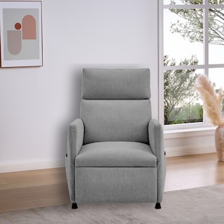 Foto 6 | Foto 6 | Sillón Reclinable Eléctrico Individual Sala Moderno Cómodo Gris