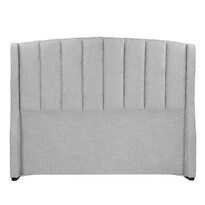 Cabecera Rogga Majestic Color Platinado Queen Size