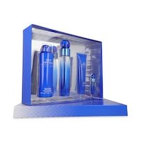 Set De Perfume Perry Ellis 360 Very Blue Azul De 4pzs para caballero