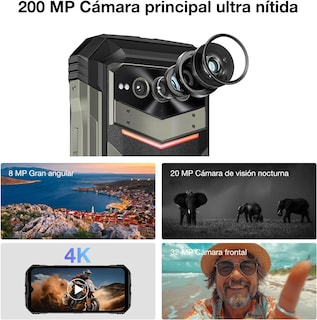 Foto 5 | Foto 5 | Celular Doogee V Max Plus Negro 6 58 Pulgadas 36 Gb Ram 512 Gb 200 Mp