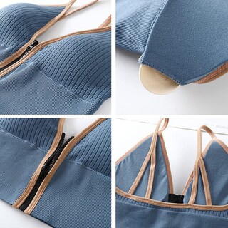 Foto 4 | Foto 4 | Kit de 4 Tops con Cierre Multicolor