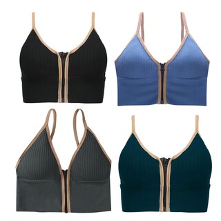 Foto 6 | Foto 6 | Kit de 4 Tops con Cierre Multicolor