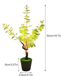 Foto 3 | Foto 3 | Lámpara Decorativa Planta Artificial