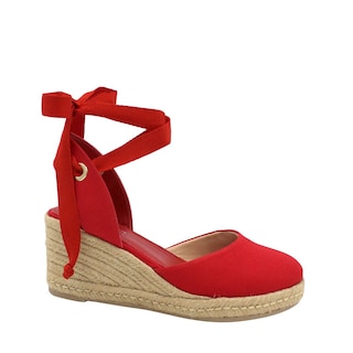 Foto 1 | Foto 1 | Alpargata con Plataforma de Yute Básica Senties Rojo para Mujer