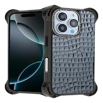 Funda Uso Rudo Mr. Gadgets para iPhone 16 Pro Magsafe Ultra Bounce Animal Print Cobra con Diseño Moderno Antigolpes Y Premium