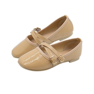 Foto 2 | Foto 2 | Flat Balerina Ninos Correa Ajustable Evento Social Para Niña Beige