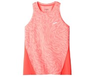 Tank Top Running Brooks Sprint Free 3 Naranja Mujer 22171362