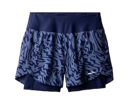 Short Running Brooks Chaser 5in 2 In 1 2 Azul Mujer 22170647