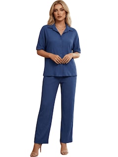 Foto 1 | Foto 1 | Conjunto de 2 Piezas Azul para Mujer