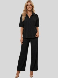 Foto 2 | Foto 2 | Conjunto de 2 Piezas Negro para Mujer