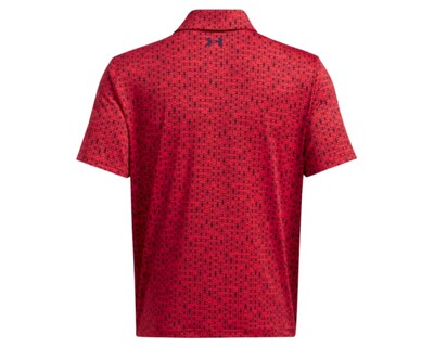 Foto 4 | Foto 4 | Polo Golf Under Armour Playoff 3.0 Printed Rojo Hombre 13786