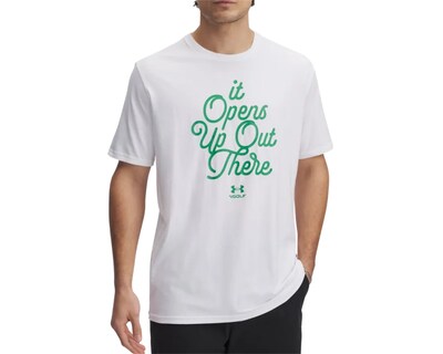 Foto 1 | Foto 1 | Playera Golf Under Armour Open Up Blanco Hombre 1390182-100