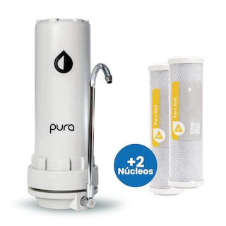 Foto 1 | Foto 1 | Purificador De Agua Pura Filtro Cocina Sobremesada+ 2 Repuesto
