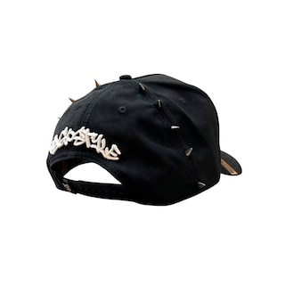 Foto 7 | Foto 7 | Vago Bad Gorra Visera Curva Negra De Gamuza