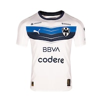 Jersey Puma Monterrey Local Aficionado 25-26 Para Hombre Blanco