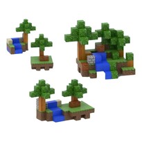 Cubos Bloques Magnéticos Mine Construcción Craft Bosque 100 piezas