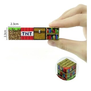 Foto 5 | Foto 5 | Cubos Bloques Magnéticos Mine Construcción Craft Bosque 100 piezas