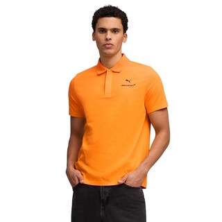 Foto 1 | Foto 1 | Playera Puma Mclaren Small Logo Polo Para Hombre Naranja