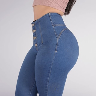 Foto 3 | Foto 3 | Jeans Colombiano Con Faja Sea Brazil Mujer