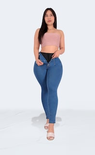 Foto 4 | Foto 4 | Jeans Colombiano Con Faja Sea Brazil Mujer
