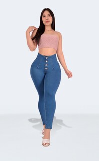 Foto 5 | Foto 5 | Jeans Colombiano Con Faja Sea Brazil Mujer