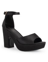 Sandalia Gabriela's Negro 4040469 con Hebilla