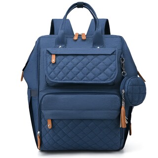 Foto 1 | Foto 1 | Mochila Pañalera Ecobaby Original Azul con Cambiador Más Monedero