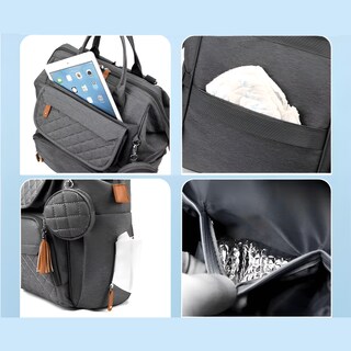 Foto 5 | Foto 5 | Mochila Pañalera Ecobaby Original Azul con Cambiador Más Monedero