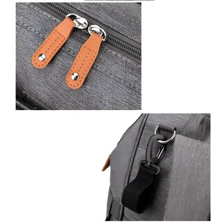 Foto 8 | Foto 8 | Mochila Pañalera Ecobaby Original Azul con Cambiador Más Monedero