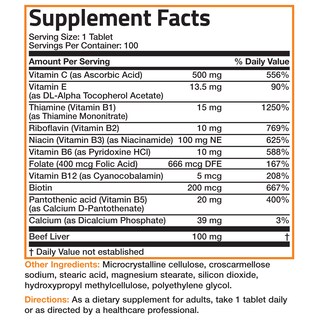 Foto 6 | Foto 6 | Complemento Alimenticio Bronson Vitamins Complejo B Con C y E 100 Comprimidos