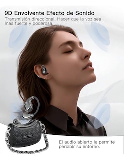 Foto 2 | Foto 2 | Audifonos Petukita Box Yx46 Ows Bluetooth 5 Negro Bolsa