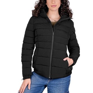 Foto 2 | Foto 2 | Chamarra Larga Greenlander Capitonada Negra Para Mujer