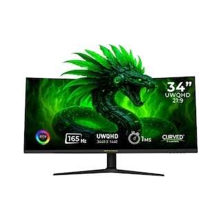 Foto 1 | Foto 1 | Monitor Gamer Curvo Dxt Gaming Immersion 34 Uwqhd 165hz 1ms Va Dp Hdmi Rgb Negro Mdxtdp34fbkv2 Rendimiento Competitivo