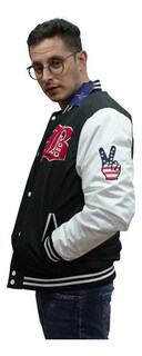 Foto 3 | Foto 3 | Chamarra Varsity American Fly 2652 Caballero Negro