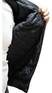 Foto 6 | Foto 6 | Chamarra Varsity American Fly 2652 Caballero Sf Negro