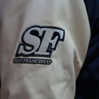 Foto 4 | Foto 4 | Chamarra Varsity American Fly Caballero Sf Azulmarino-blanco