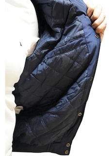 Foto 5 | Foto 5 | Chamarra Varsity American Fly Caballero Sf Azulmarino-blanco