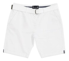 Bermuda Short Stretch American Fly 2652 Cinturón Blanco
