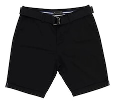Bermuda Short Stretch American Fly 2652 Cinturón Negro