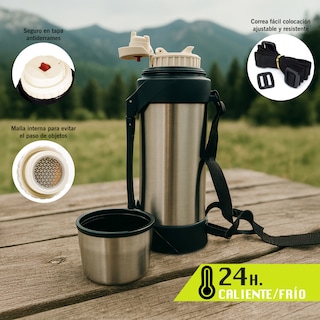 Foto 2 | Foto 2 | Termo Onda Shop de Acero Inoxidable para Café o Agua Fría