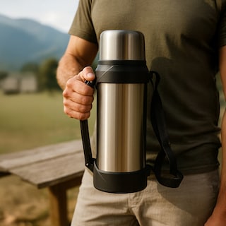 Foto 5 | Foto 6 | Termo Onda Shop de Acero Inoxidable para Café o Agua Fría