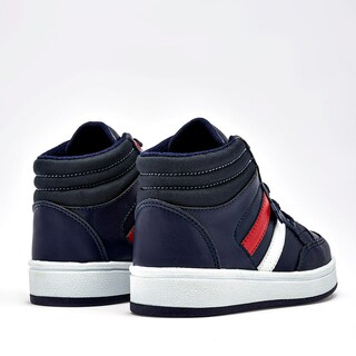 Foto 4 | Foto 4 | Moramora Botín Marino Blanco Rojo Para Preescolar Niño