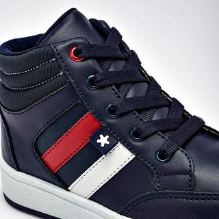 Foto 8 | Foto 8 | Moramora Botín Marino Blanco Rojo Para Preescolar Niño