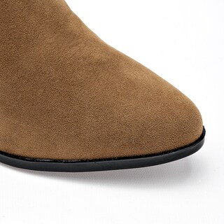 Foto 7 | Foto 7 | Moramora Botín Tacón Camel Para Mujer