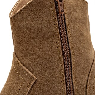 Foto 8 | Foto 8 | Moramora Botín Tacón Camel Para Mujer