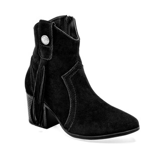 Foto 1 | Foto 1 | Moramora Botín Tacón Negro Para Mujer