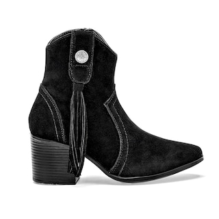 Foto 6 | Foto 6 | Moramora Botín Tacón Negro Para Mujer