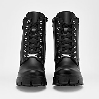 Foto 3 | Foto 3 | Moramora Botín Tacón Negro Para Mujer